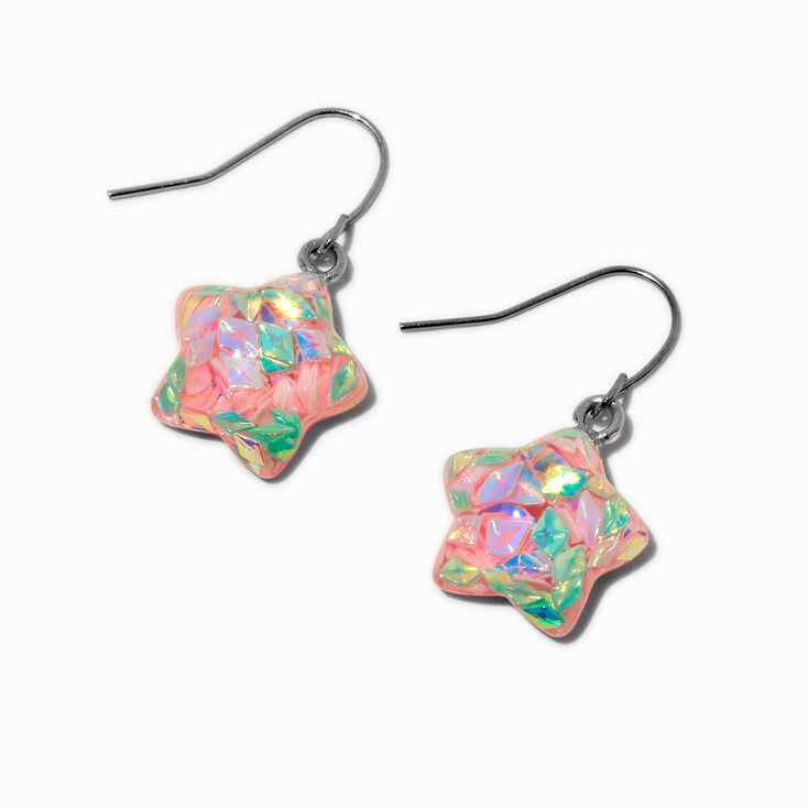 Confetti Star Drop Earrings,