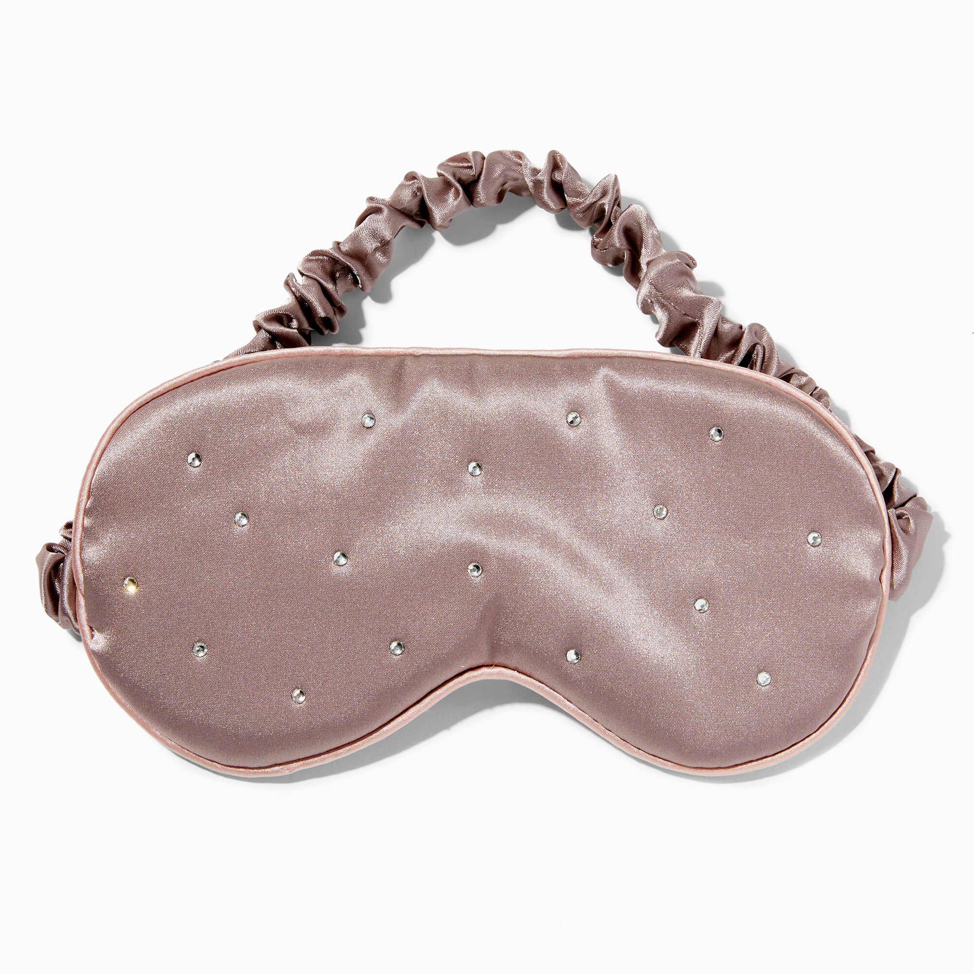 View Claires Nude Bling Satin Sleeping Mask information