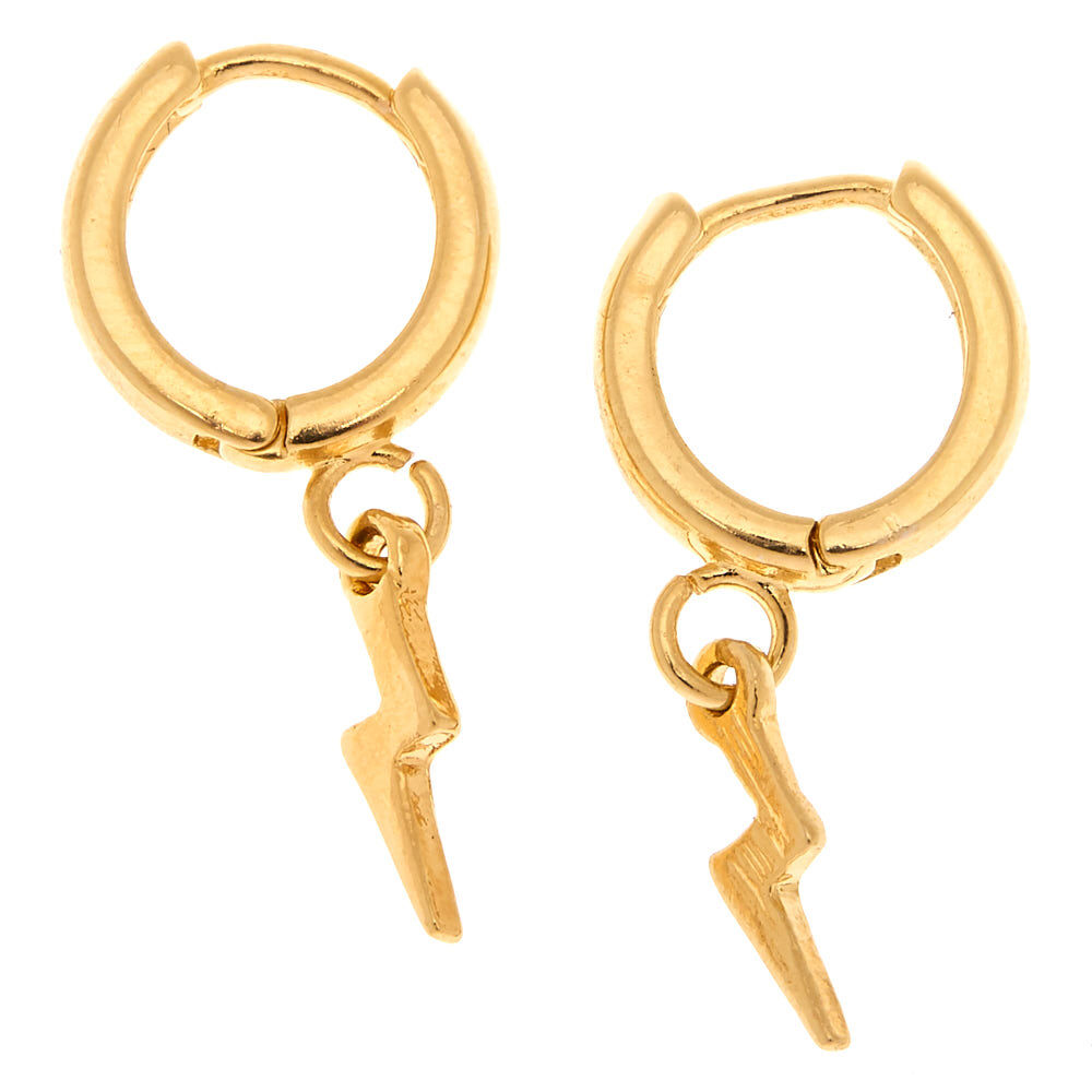 lightning bolt earrings claire's
