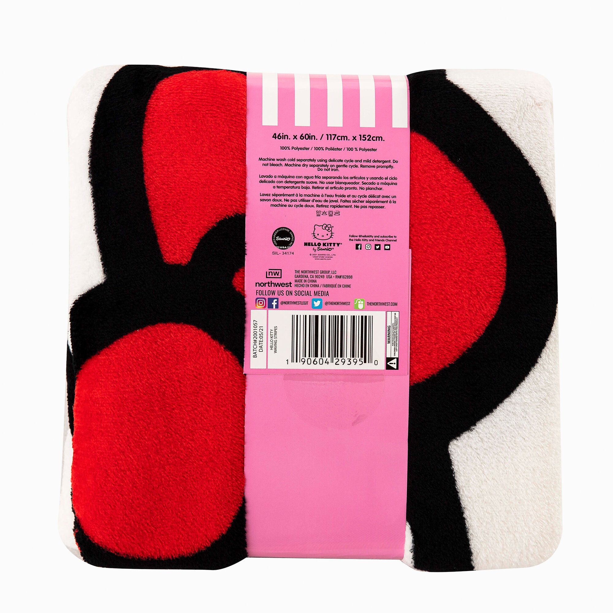 Hello Kitty® Silk Touch Throw Blanket,