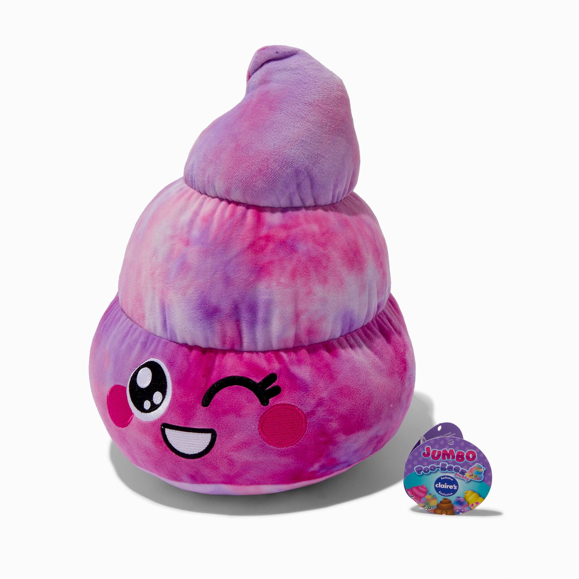 Poo-Eeez™ Claire's Exclusive Jumbo Soft Toy - Styles Vary,