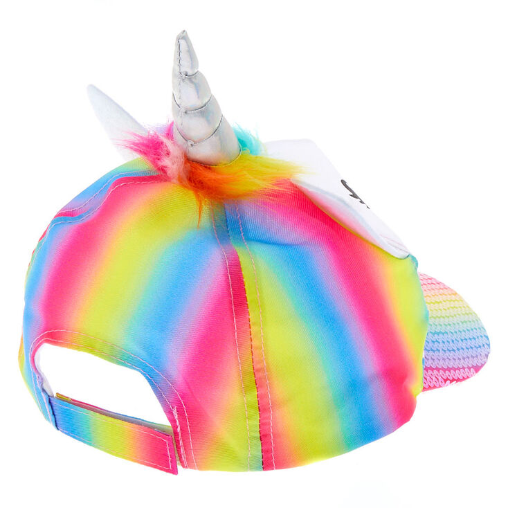 Claire&#39;s Club Sequin Unicorn Baseball Hat,