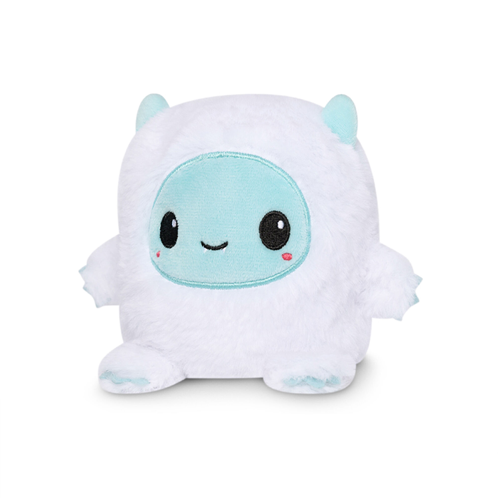 TeeTurtle™ Reversible Plushies White Yeti,
