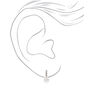 Clous d&#39;oreille avec strass et perle d&#39;imitation,