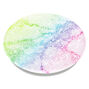 PopSockets Swappable PopGrip - Glitter Rainbow Marble,