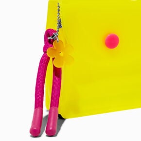 Translucent Yellow Daisy Snap Coin Purse,