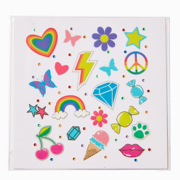 Rainbow Mixed Body Stickers,