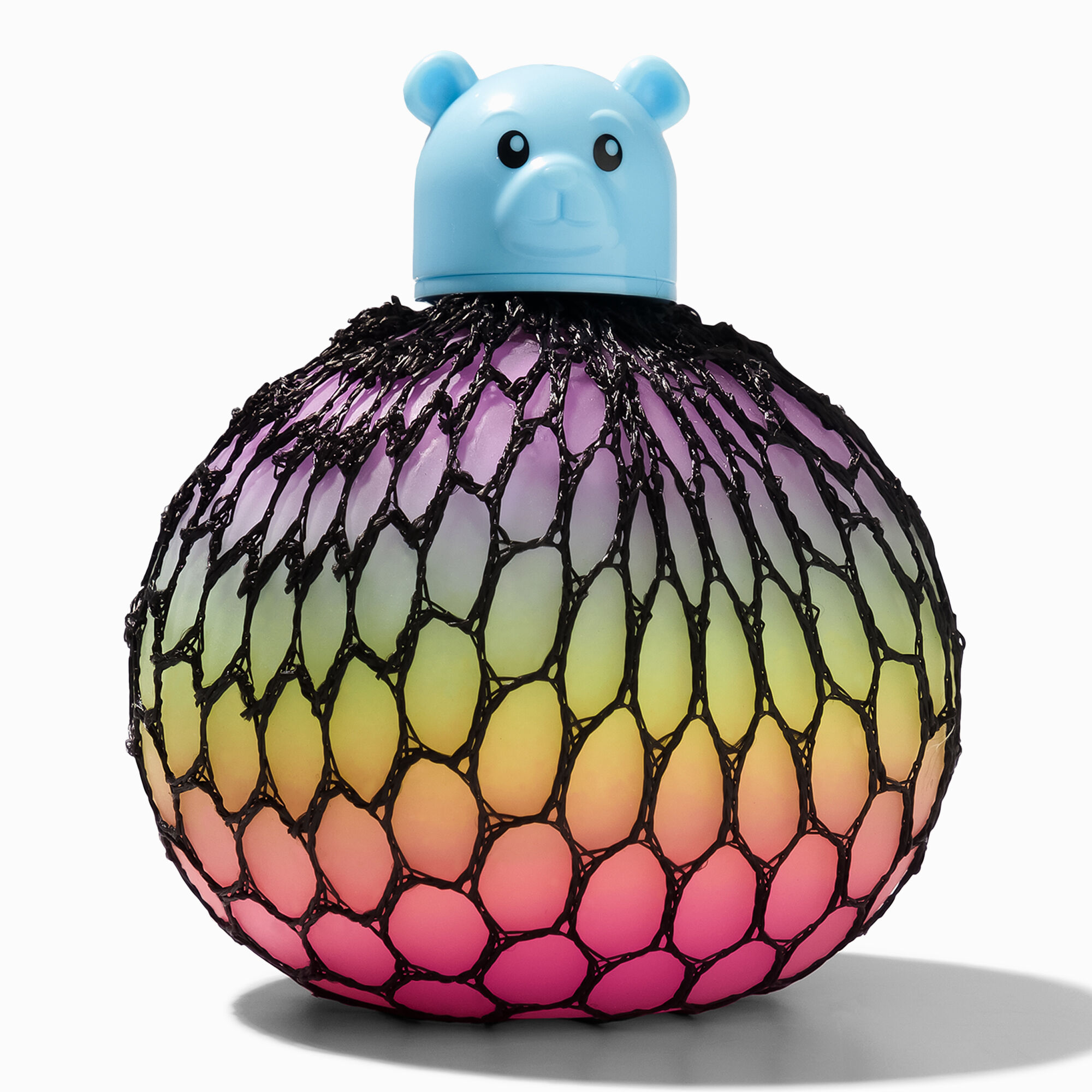 Jouet fidget boule ours en tulle spongieux - Les modèles peuvent varier,