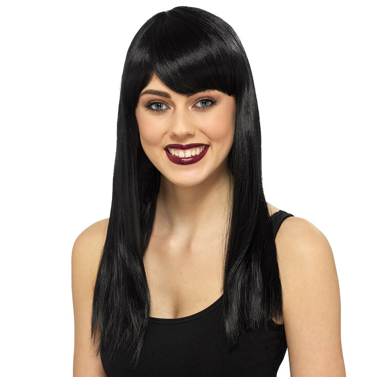 Black Medium Length Wig Claire S