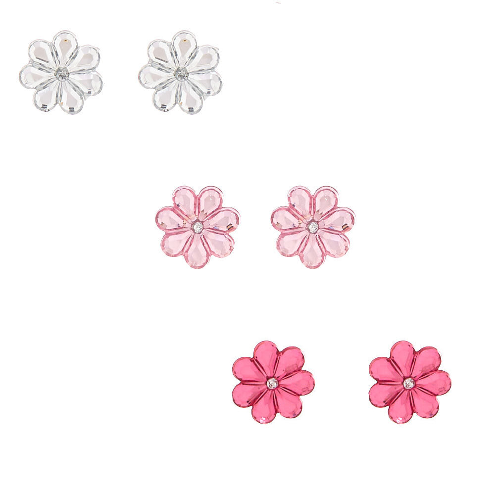 Claire's shop flower earrings