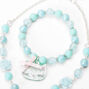 Claire&#39;s Club Beaded Cat Jewellery Set - Mint, 2 Pack,