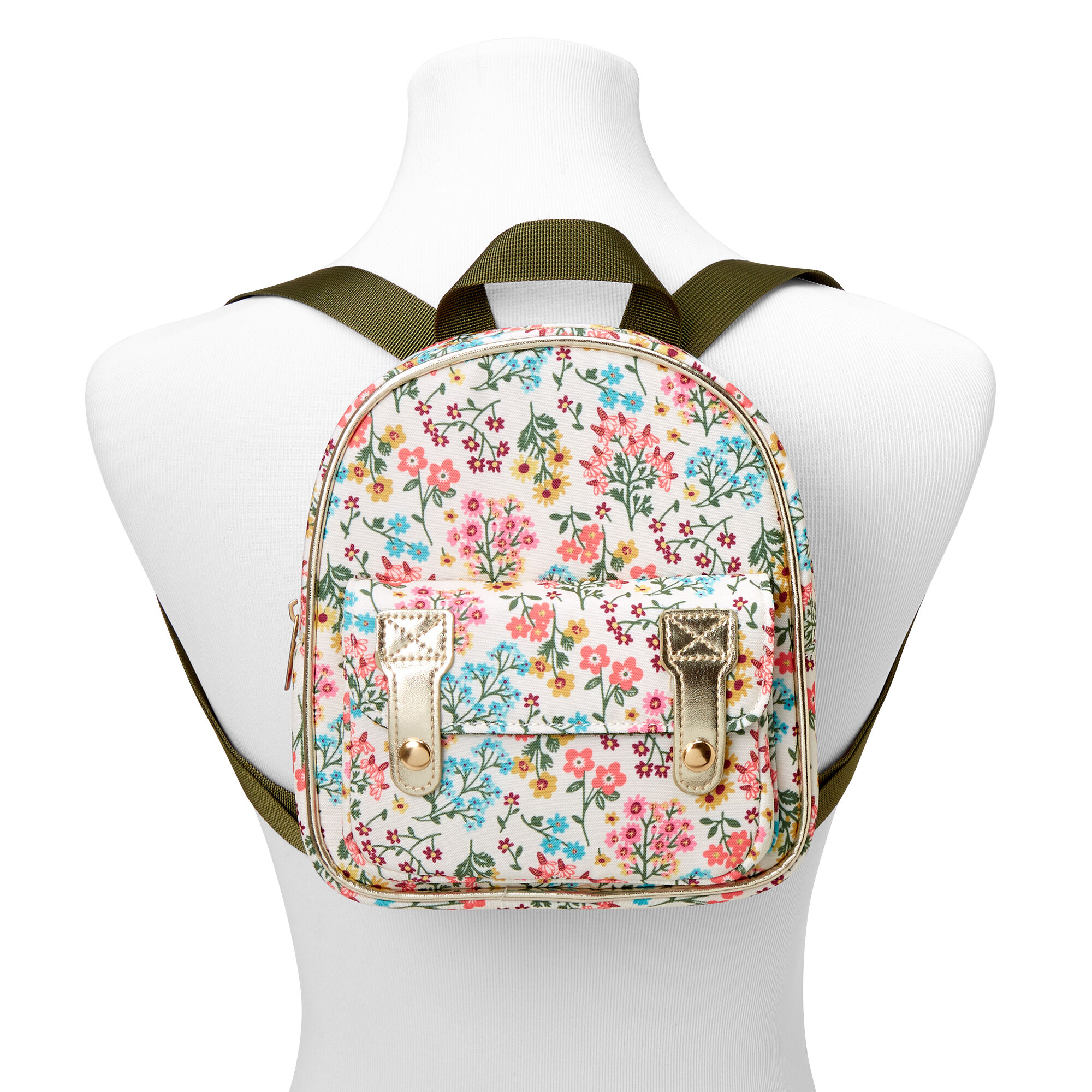 Claire's Club Floral Mini Backpack,