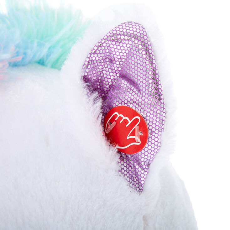 Claire&#39;s Club Light Up Unicorn Pillow - White,