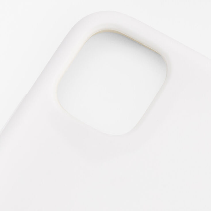 Soft White Protective Phone Case - Fits iPhone&reg; 11,