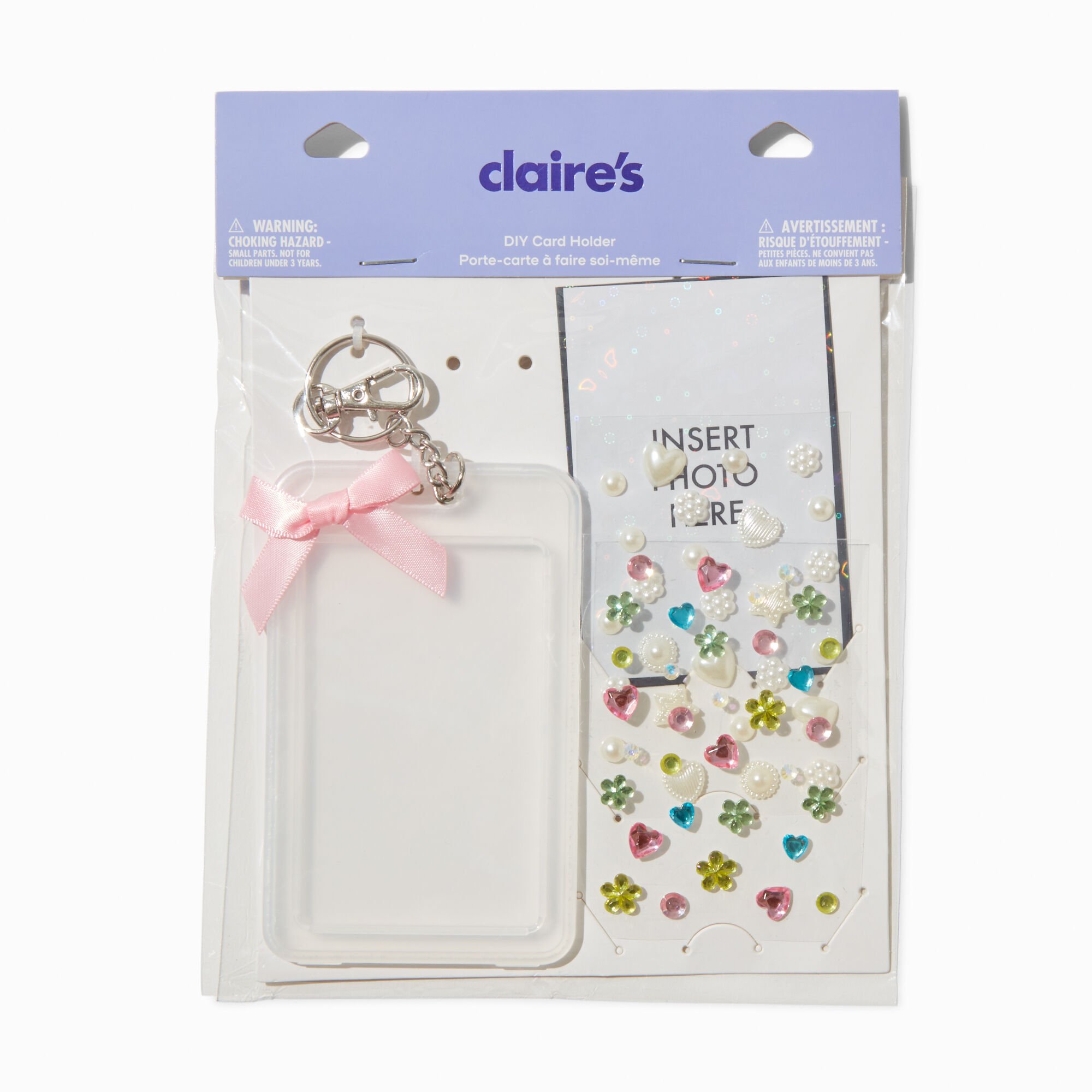 Pink Bow DIY Card Holder,