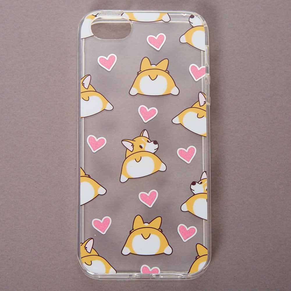 Corgi Love Phone Case - Fits iPhone 5/5S,