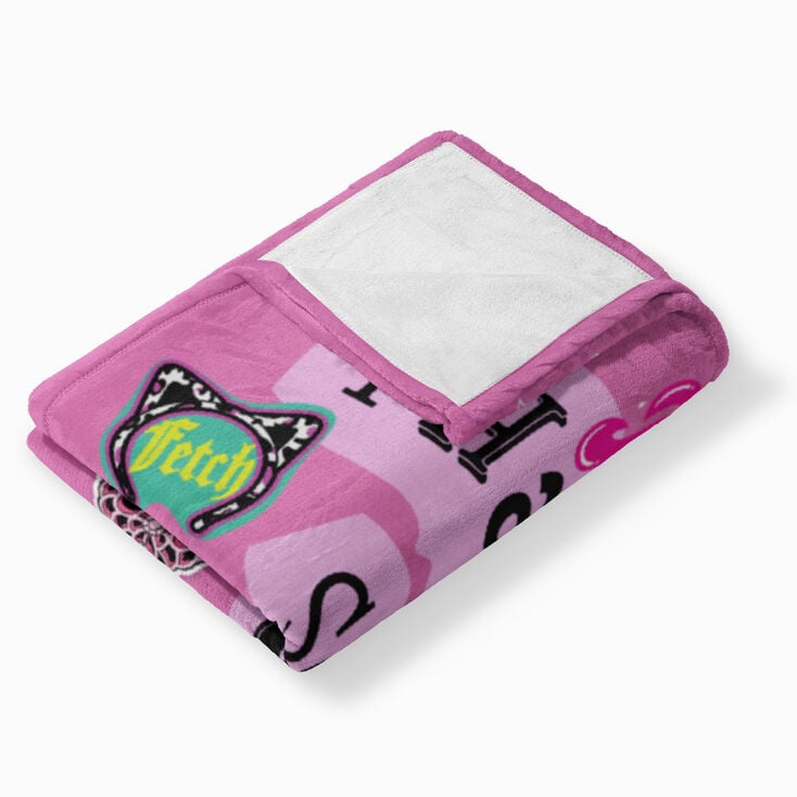 Mean Girls&trade; x Claire&#39;s So Fetch Silk Touch Throw Blanket,