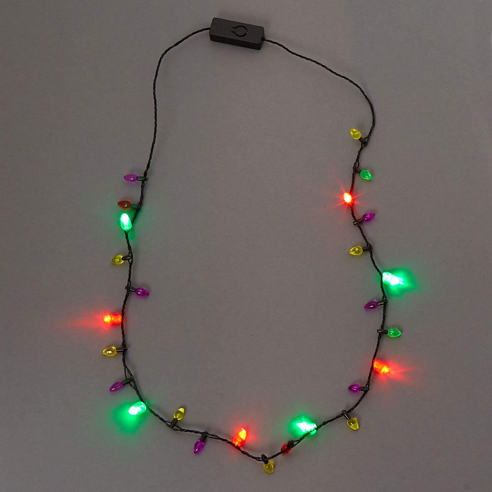 Christmas Light Necklace 