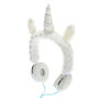 Glitter Unicorn Headphones - White,