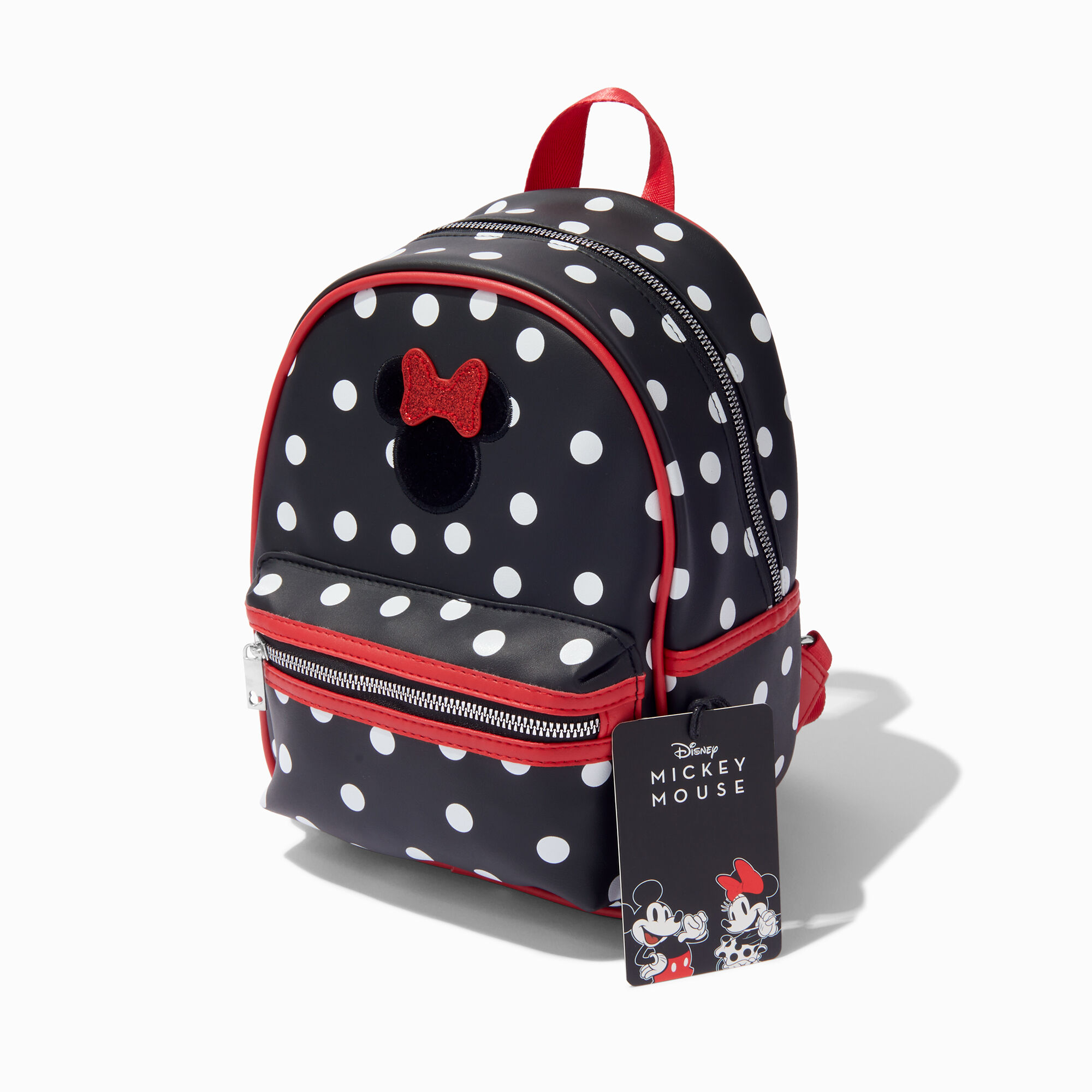 Disney 100 Minnie Mouse Polka Dot Mini Backpack