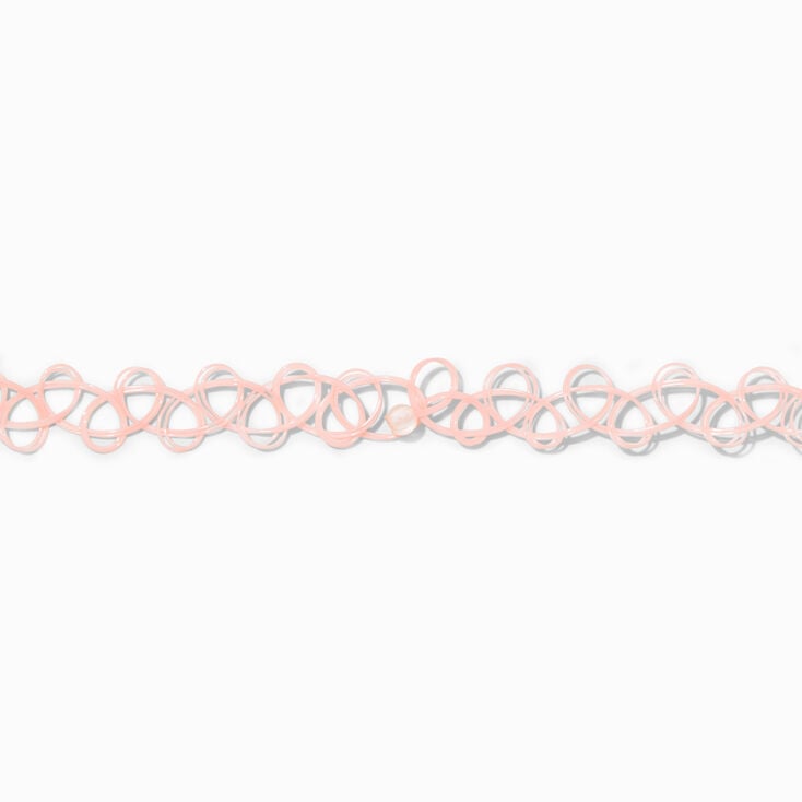 Easter Charms Tattoo Choker Necklace,