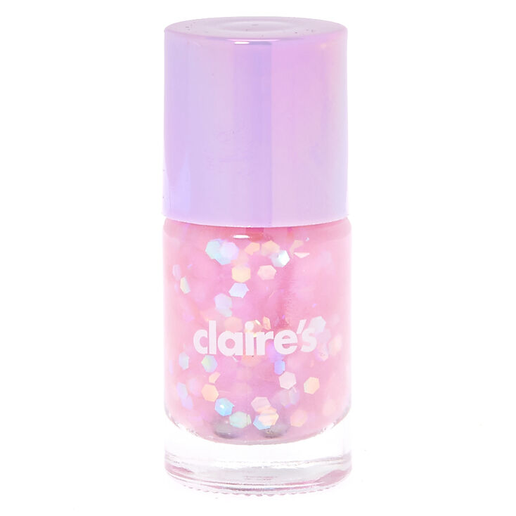 Vernis &agrave; ongles paillet&eacute; - Rose pastel,