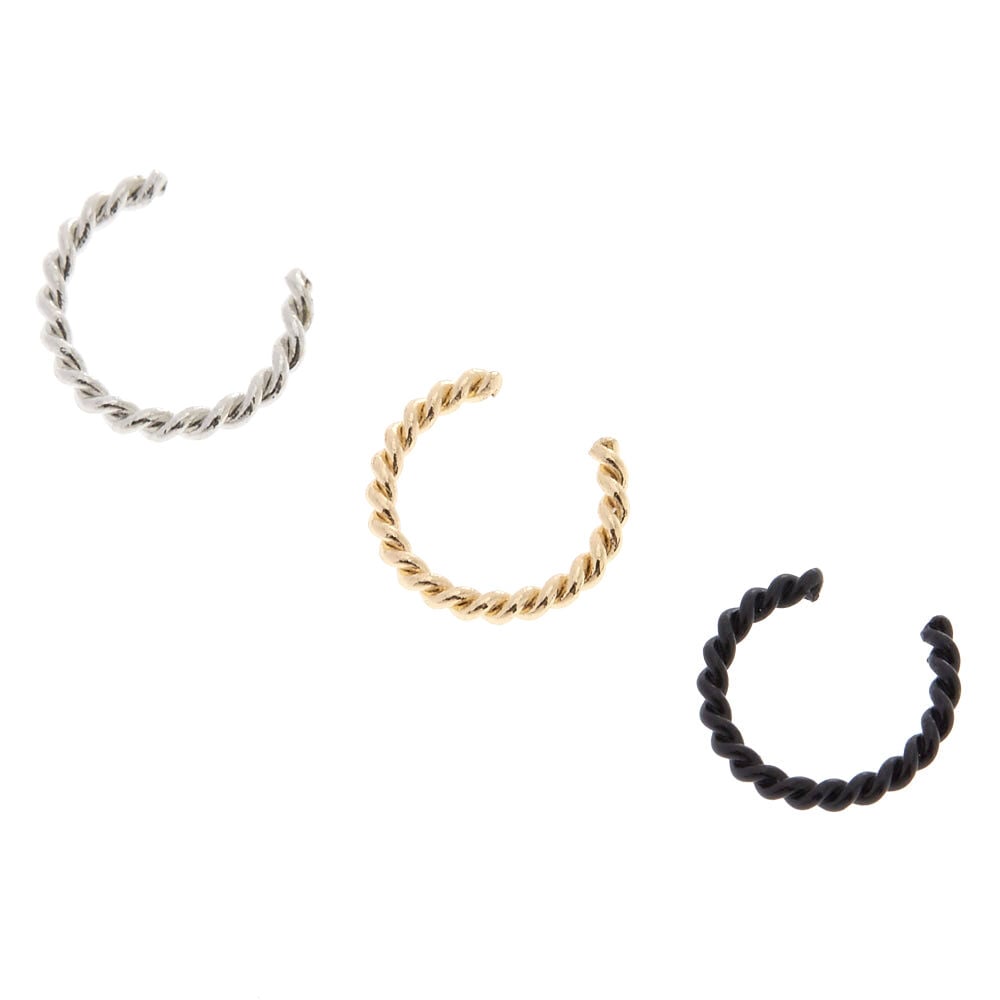 Black nose best sale ring claire's