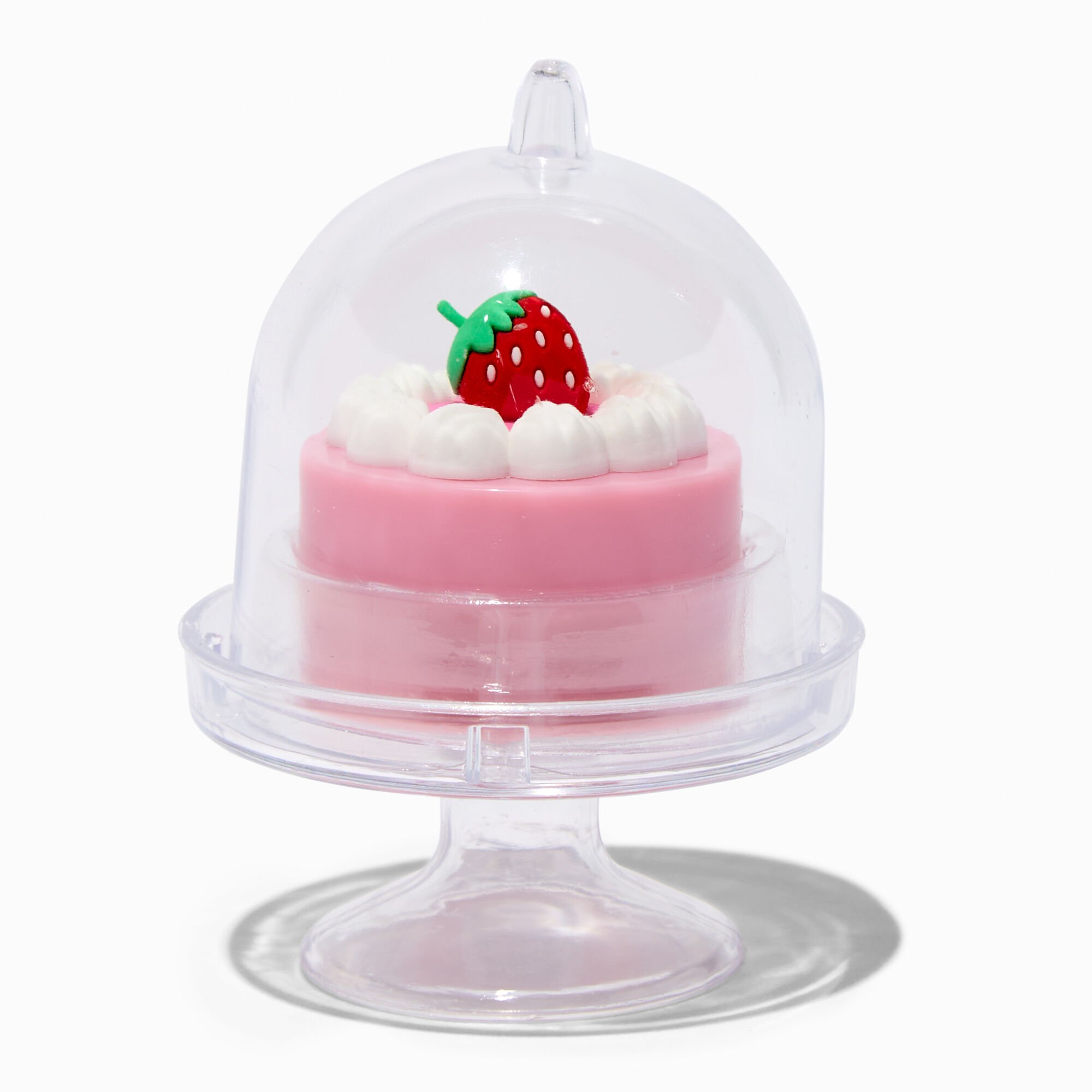 View Claires Cake Stand Lip Gloss Pot Pink information