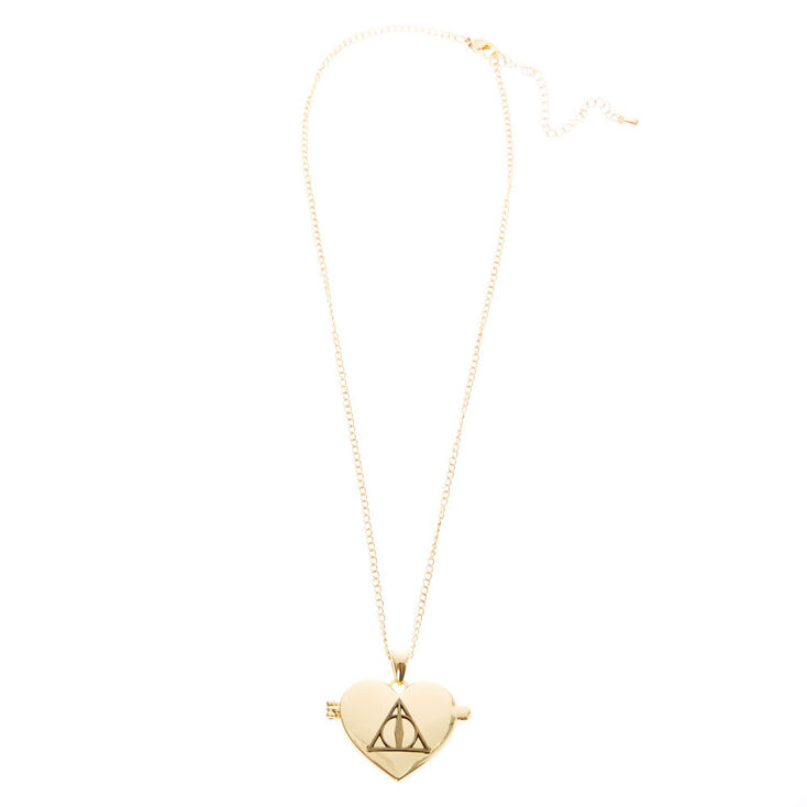 Collier &agrave; m&eacute;daillon Reliques de la Mort Harry Potter&trade;,