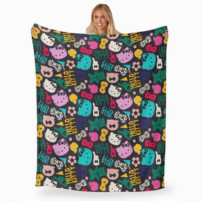 Hello Kitty&reg; And Friends Collage Silk Touch Throw Blanket &#40;ds&#41;,