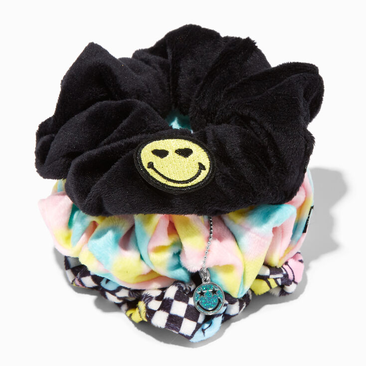 Smiley World&reg; Scrunchies - 3 Pack,