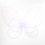 Claire&#39;s Club Glitter Tulle Wings - White,