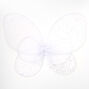 Claire&#39;s Club Glitter Tulle Wings - White,