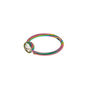 Anodized Clear Stone Nose Ring,