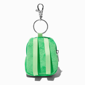 Green Frog Mini Backpack Keychain,