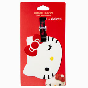Hello Kitty&reg; 50th Anniversary Claire&#39;s Exclusive Luggage Tag,