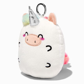 Chubby Unicorn 5&#39;&#39; Plush Toy Keychain,