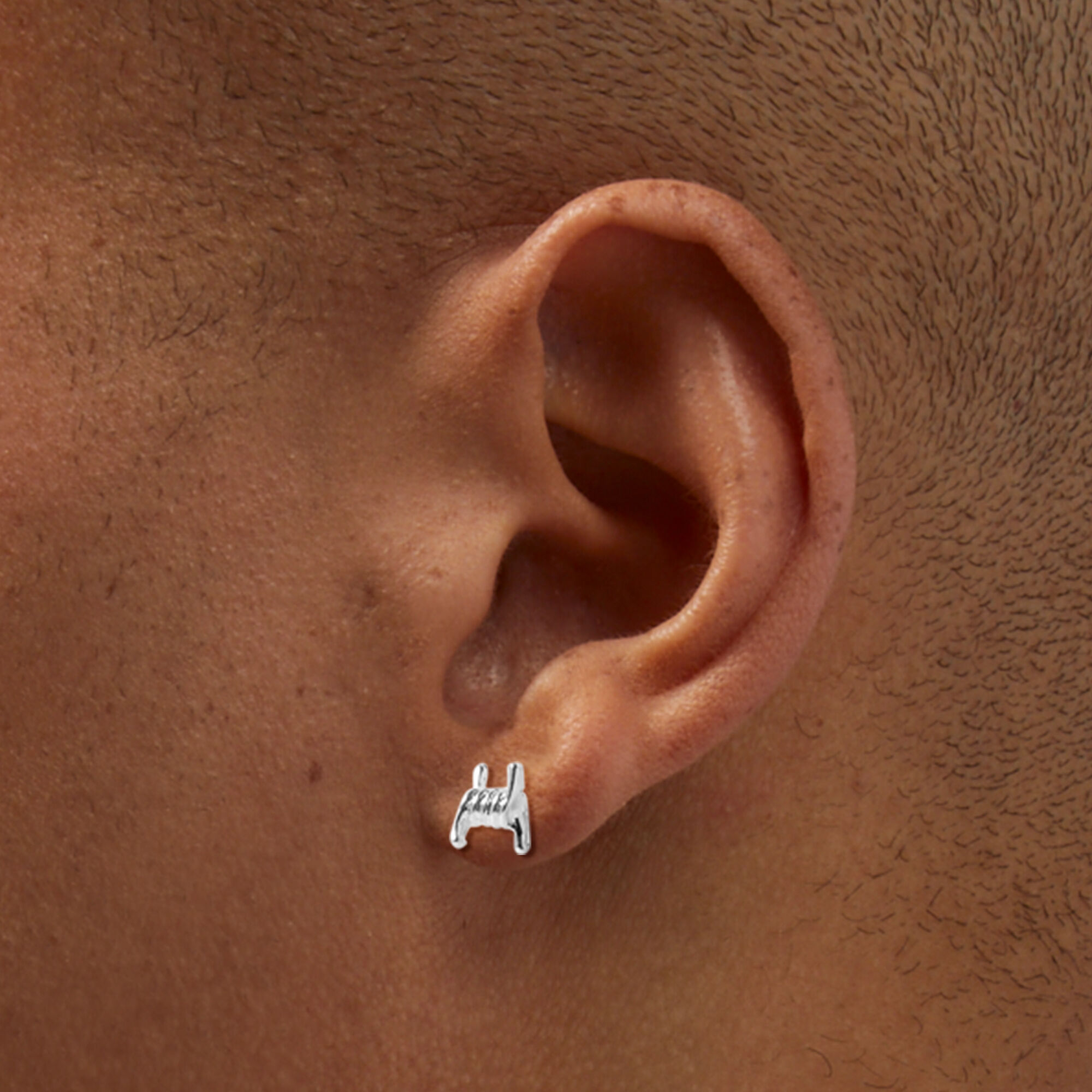 Claires earrings for men store