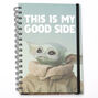 Star Wars&trade;: The Mandalorian This Is My Good Side Notebook &ndash; Green,
