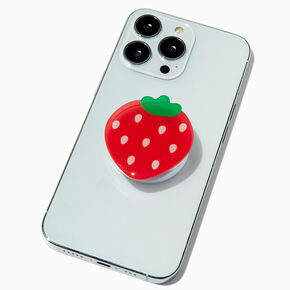 Grip pour portable Griptok fraise rouge,