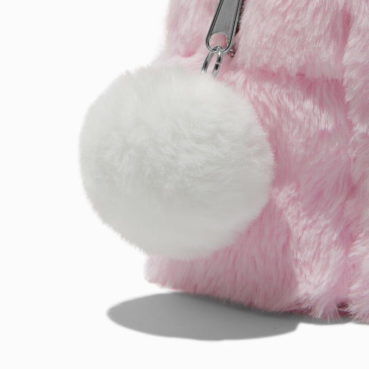 Bunny Face Plush Backpack,