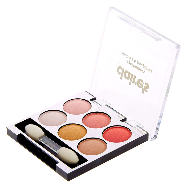 Mini Coral Eyeshadow Palette Claire S