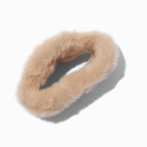 Furry Tan Medium Hair Claw,