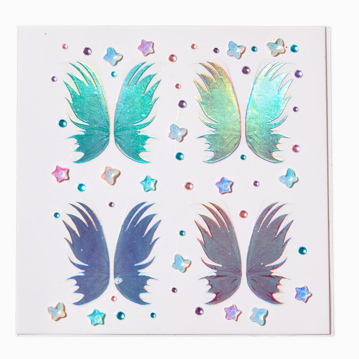 Holographic Butterfly Temporary Tattoos,