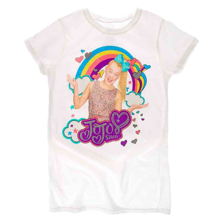 Girls Jojo Siwa Rainbow Tee Claire S Us