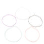 Pastel Tattoo Choker Necklaces - 5 Pack,