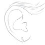 Sterling Silver One Snake Stud Earring,
