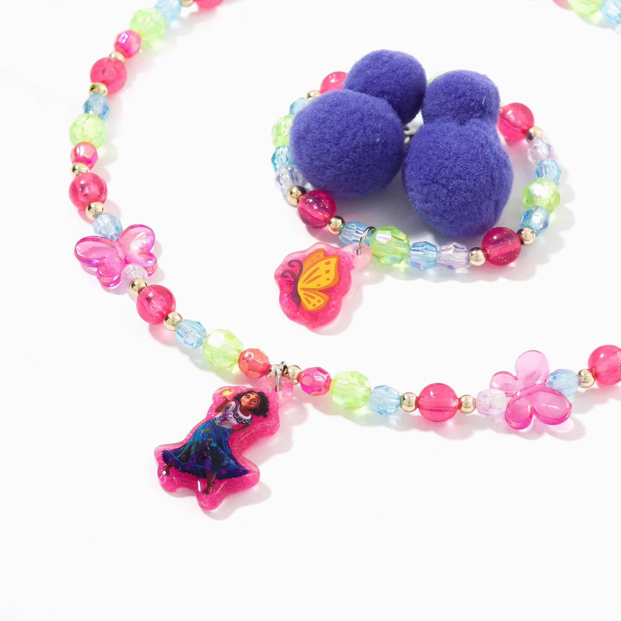 Disney Encanto Mirabel Dress Up Glasses & Jewellery Set - 4 Pack,