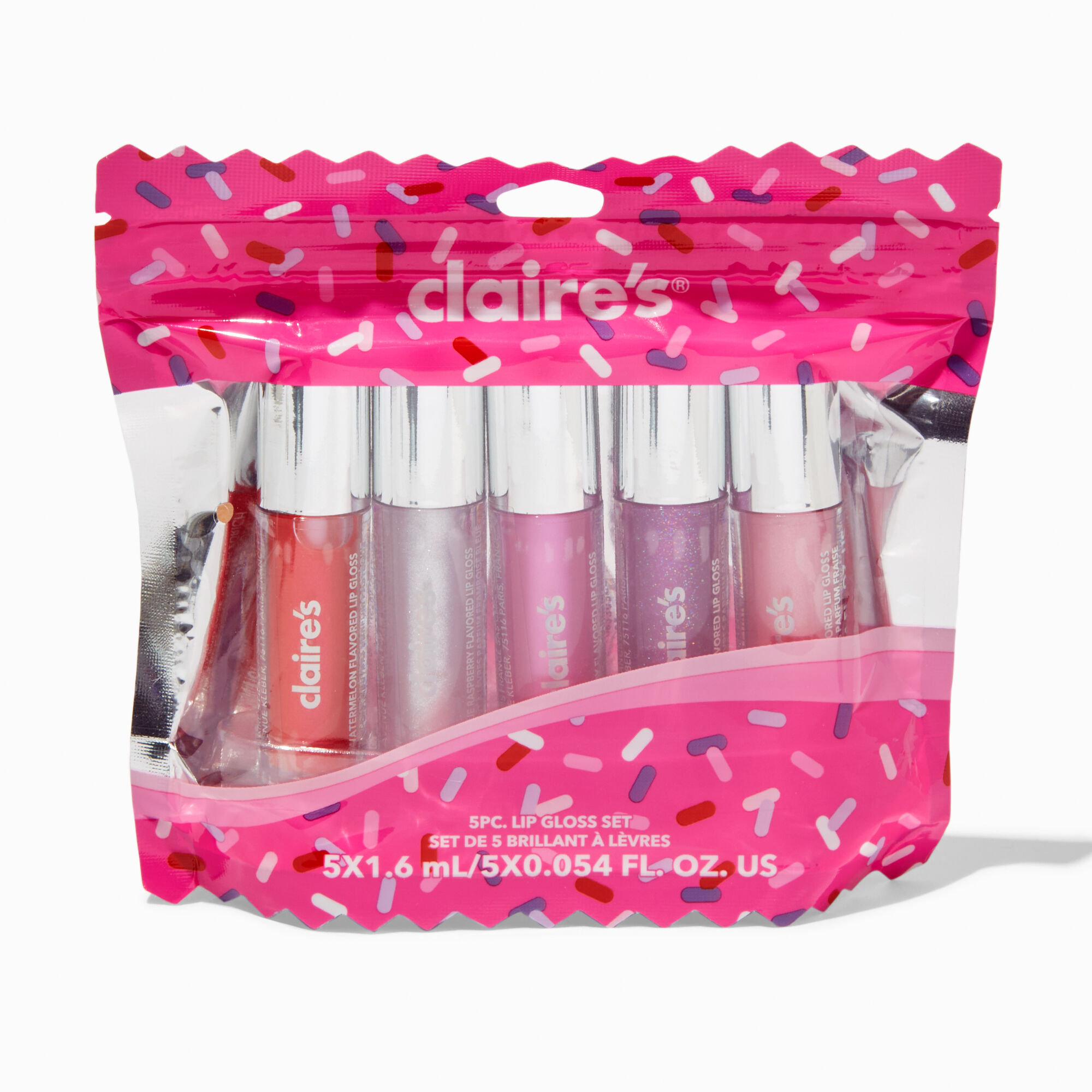 View Claires Sweets Lip Gloss Set 5 Pack information