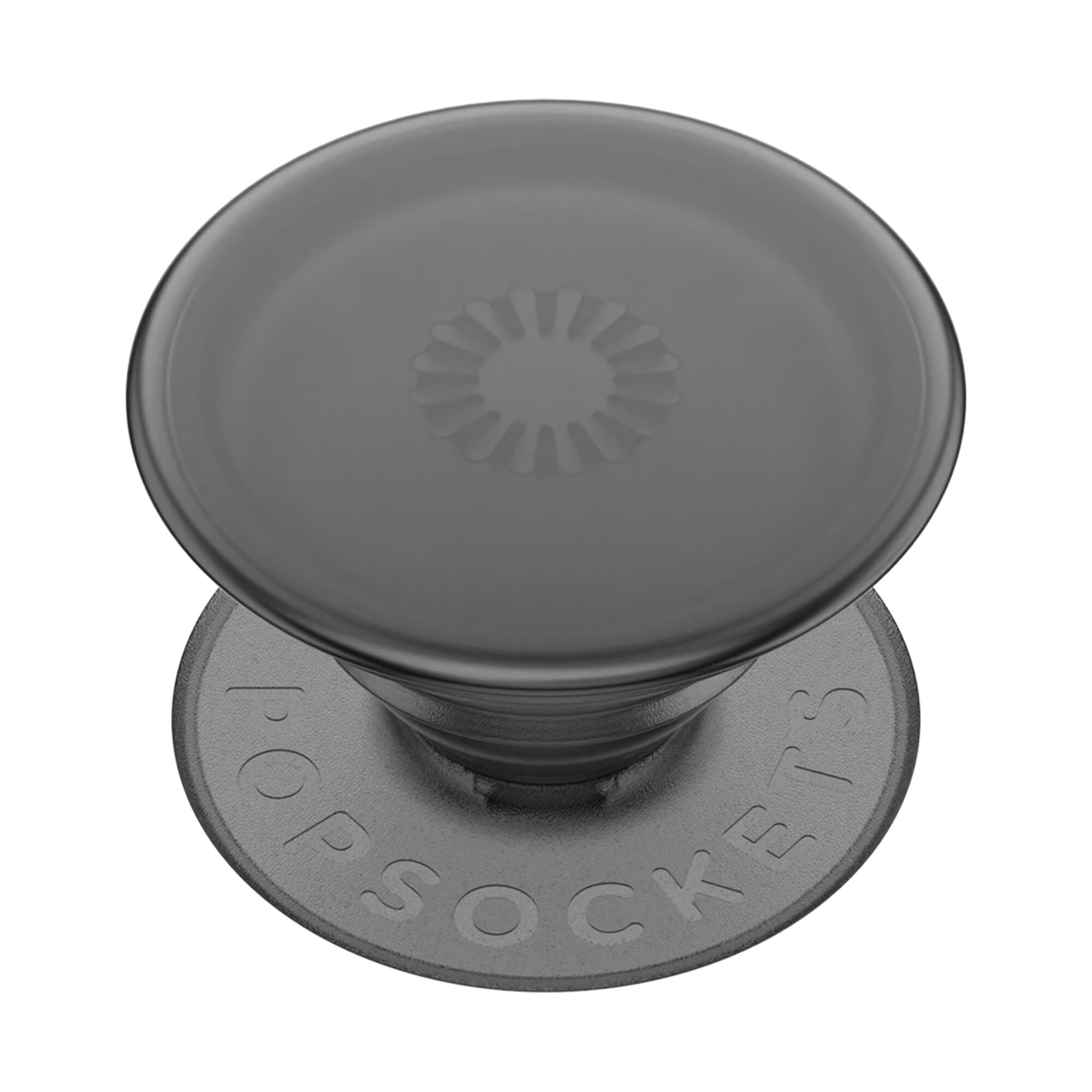 View Claires Popsockets Swappable Popgrip Translucent Smoke Black information